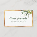 Search for olive branch business cards Modern