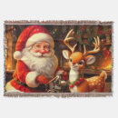 Search for vintage santa blankets Retro