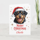 Search for rottweiler christmas cards Cute
