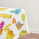 Search for dinosaur tablecloths Triceratops