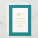 Search for purple and teal wedding invitations Gold