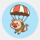 Search for parachuting stickers Cute