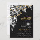 Search for summer 50th birthday invitations Elegant