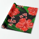 Search for red floral wrapping paper Red and green