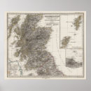 Search for scotland map posters Outline