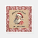 Search for santa claus napkins Vintage