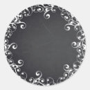 Search for floral chalkboard stickers Black