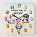 Search for wild one clocks For kids