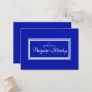 Search for modern wedding wedding place cards Blue