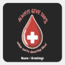 Search for blood stickers Awareness