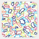 Search for funky square stickers Red