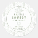 Search for cowboy baby stickers Western