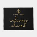 Search for welcome aboard doormats Lake house