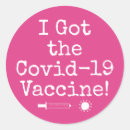 Search for i got this stickers Vaccine