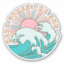 Search for retro surfing stickers Coastal