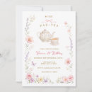 Search for par tea invitations Garden tea party