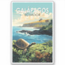 Search for turtle island stickers Galapagos islands