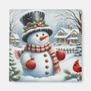 Search for cardinal bird magnets Snow