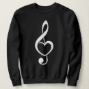 Search for music musical note womens hoodies Treble clef