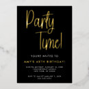 Search for party time invitations Simple