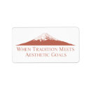 Search for fashionable return address labels Minimalist