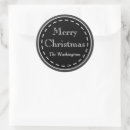 Search for christmas chalkboard stickers Vintage