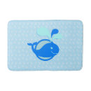 Search for blue whale bath mats Pattern