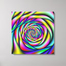 Search for rainbow canvas prints Fractal