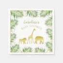 Search for safari baby shower napkins Gender neutral