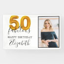 Search for 50 and fabulous banners Elegant