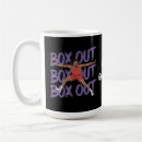 Search for funny boxing mugs Think outside the box