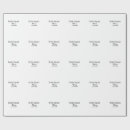 Search for bride wrapping paper Calligraphy typography elegant