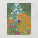 Search for cottage garden postcards Gustav klimt