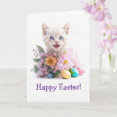Search for funny cat easter cards Kitty