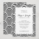 Search for jazz wedding invitations Black and white