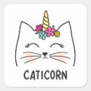 Search for unicorn cat stickers Girl