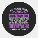 Search for fibromyalgia ribbon stickers Warrior
