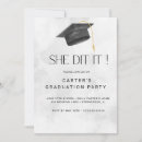 Search for grunge graduation invitations Simple