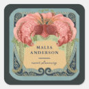 Search for art nouveau floral stickers Colourful