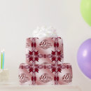 Search for ruby wedding wrapping paper Elegant