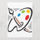 Search for artist palette invitations Painter