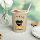 Search for halloween paper cups Baby shower