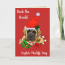 Search for mastiff christmas cards Xmas