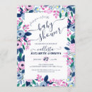 Search for pink and navy baby shower invitations Flowers