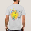 Search for saxophonists tshirts Music