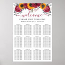 Search for sunflower wedding seating charts Burgundy