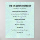 Search for 10 commandements posters Jesus