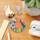 Search for orange flower key rings Pattern