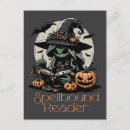 Search for jack o lanterns postcards Witch