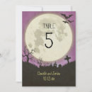 Search for halloween table cards Purple